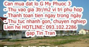 Can mua dat lo G My Phuoc 3